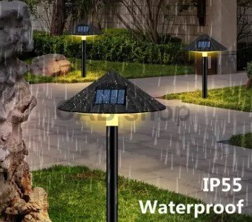 Ogrodowa lampa solarna LED Hubka