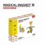 Magnetická stavebnice Engineering set 80ks - Magical Magnet II