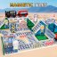 Magnetne ploščice Railway City Magnetic Tiles – vlak in železniške proge, 85 kos