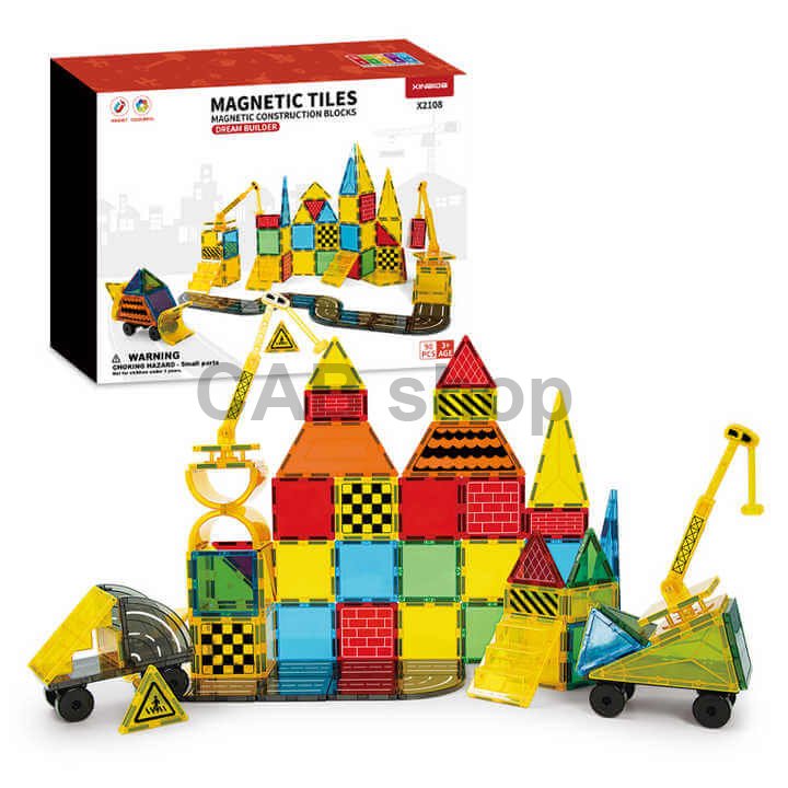 Dream Builder 90ks sada - Magnetic Tiles