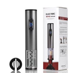 Elektrická vývrtka na víno WineOpener silver Elektrická vývrtka na víno WineOpener silver
