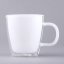 Thermo mug with double glass 300ml - jade white