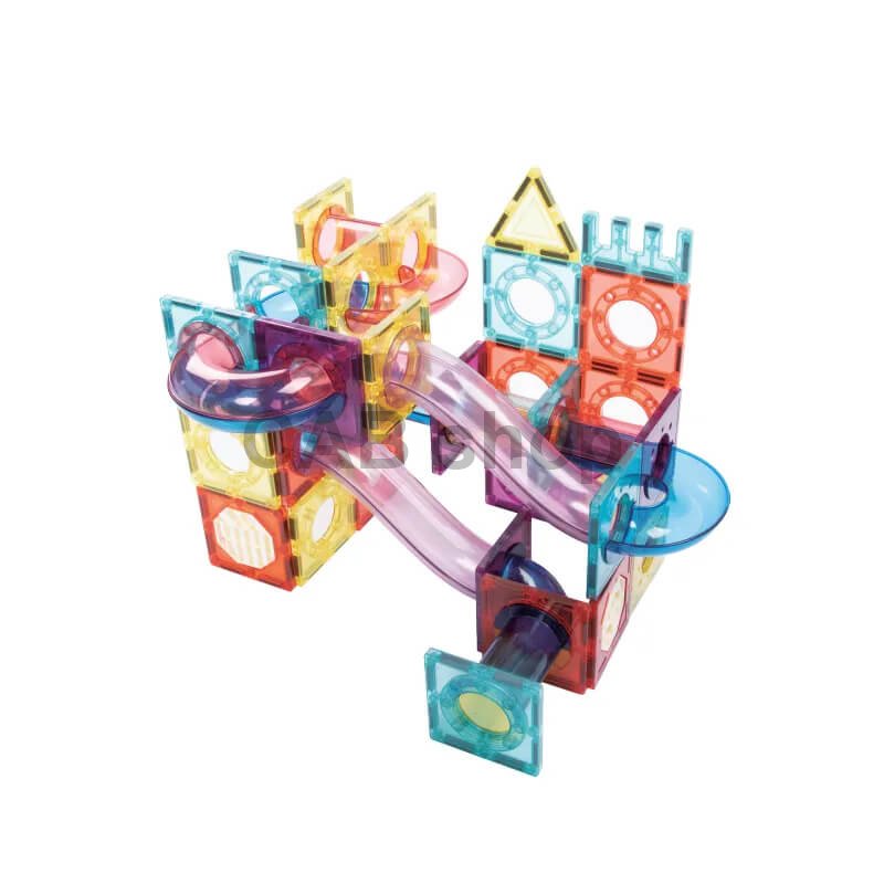 Zestaw magnetyczny Marble Roller II 72-elementowy zestaw - Magnetic Tiles