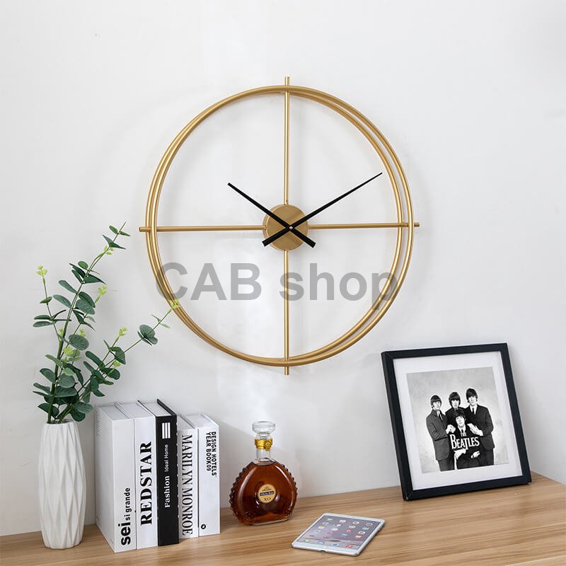 Designové nástěnné hodiny VIP 4 Gold 50cm