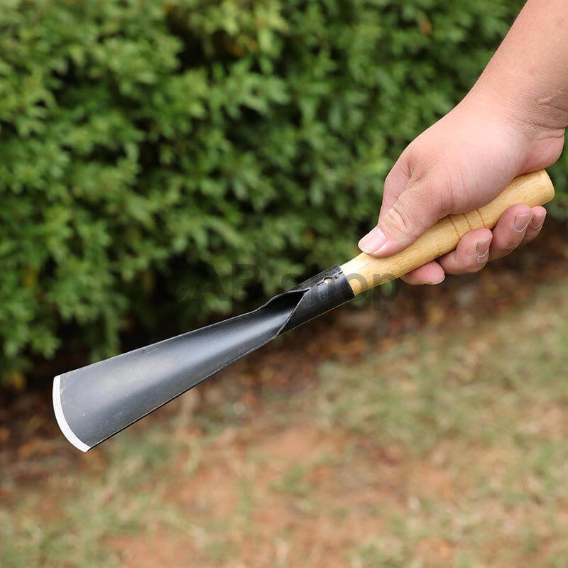 Két darab kerti lapát – mangánacél, fa nyél