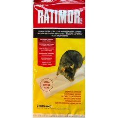 RATIMOR PLUS lepící deska pro myši a krysy o 2 kusy NAVÍC