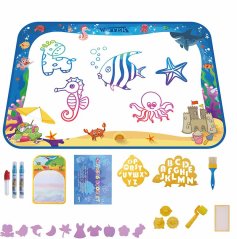 Vodní podložka na kreslení pro děti 120x80cm