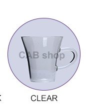 Hrnček s jedným sklom 310ml - číry