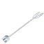 Stalowe szczypce do grillowania – trwałe szczypce BBQ 26cm