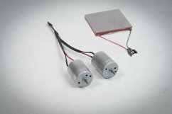 Peltierov článek a duo motorčeky na ventilator na kamna NEAT