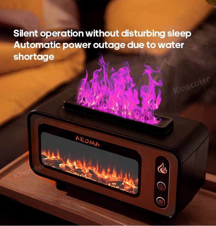 Aroma difuzer Fireplace bílý