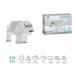 Zestaw konstrukcyjny model niedźwiedzia polarnego 233 szt