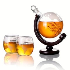 Dárková sada na Whiskey sklenice, decanter 800ML BOX