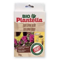 Plantella Bio rumene lepilne ploščice – metulji