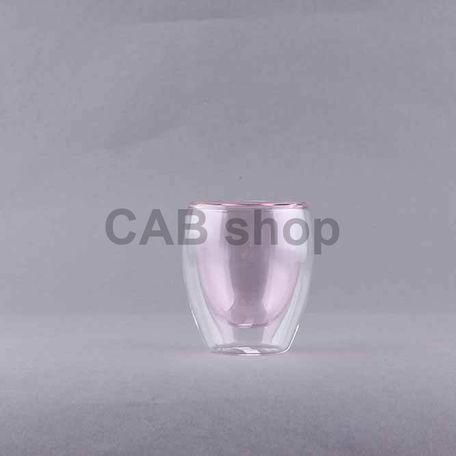 Double-walled thermos cup 150ml - pink