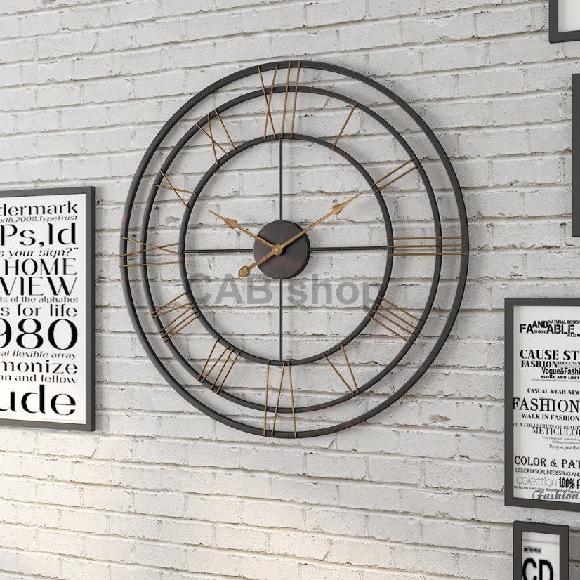 Designer wall clock OLD 60cm