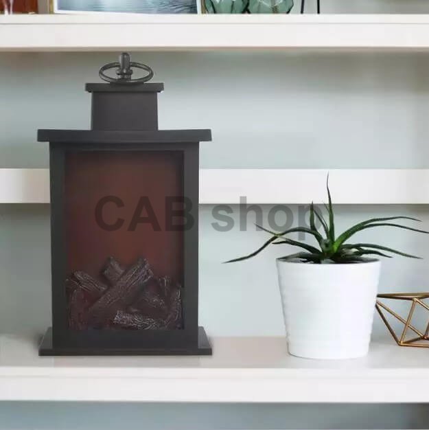 Kahan - lámpás LED-es kandallóláng utánzata
