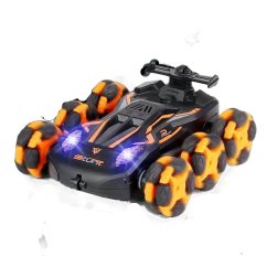 Kaskaderski avto Stunt Racer - oranžna