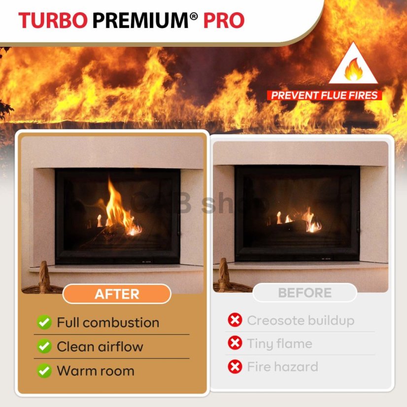 Rotačná kefa na čistenie komína s lankom TURBO Premium® PRO - 10m