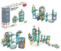 Magnetni gradbeni set Marble Roller 88 delni set - Magnetic Tiles Magnetni gradbeni set Marble Roller 88 delni set - Magnetic Tiles
