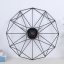Dizajnové nástenné hodiny MODENA Black 50cm