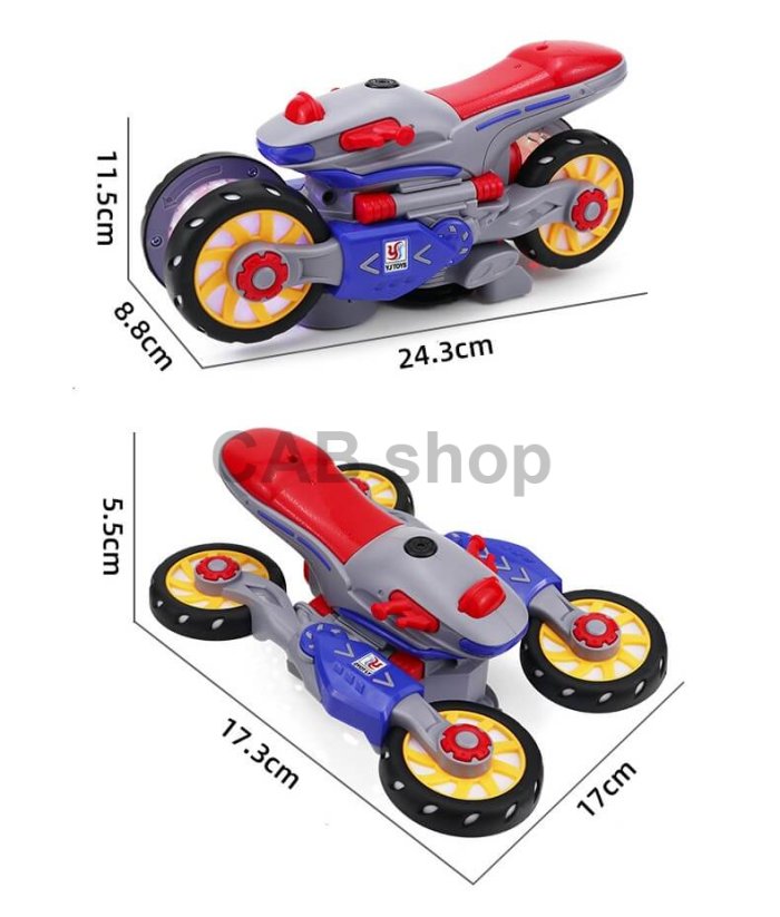 Transformator motocyklowy 2 w 1