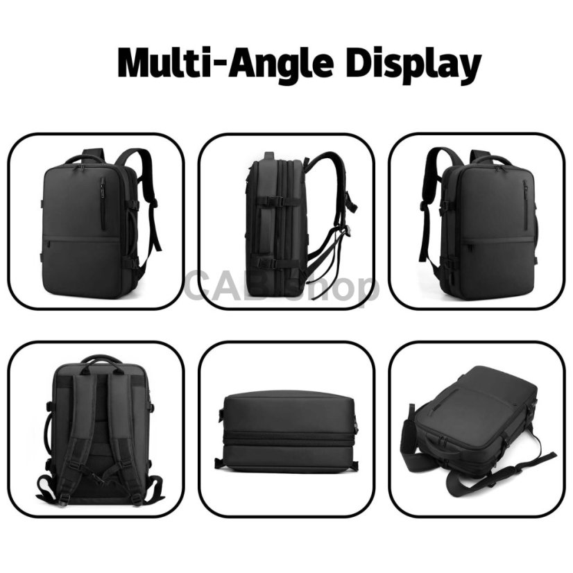 Travel backpack Focus 002 black