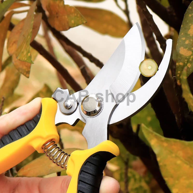 3 darabos kerti olló készlet – rozsdamentes, növények vágására