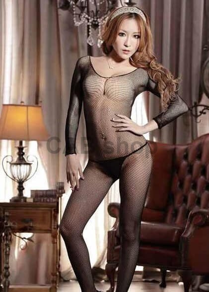 Bodystockings Poetic černé 7003