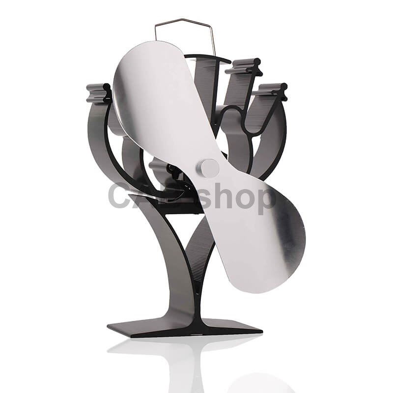 Ventilátor na krbová kamna 2 čepelový - strom Nikel