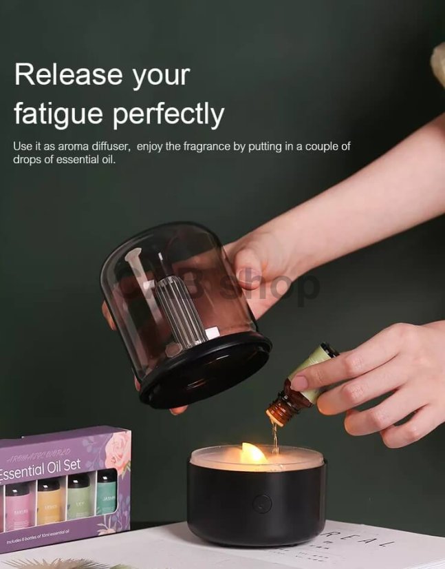 Aroma diffuser Light black