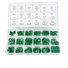 Green NBR Rubber O-Ring Seal Assortment Kit – 270 pcs, 18 Sizes