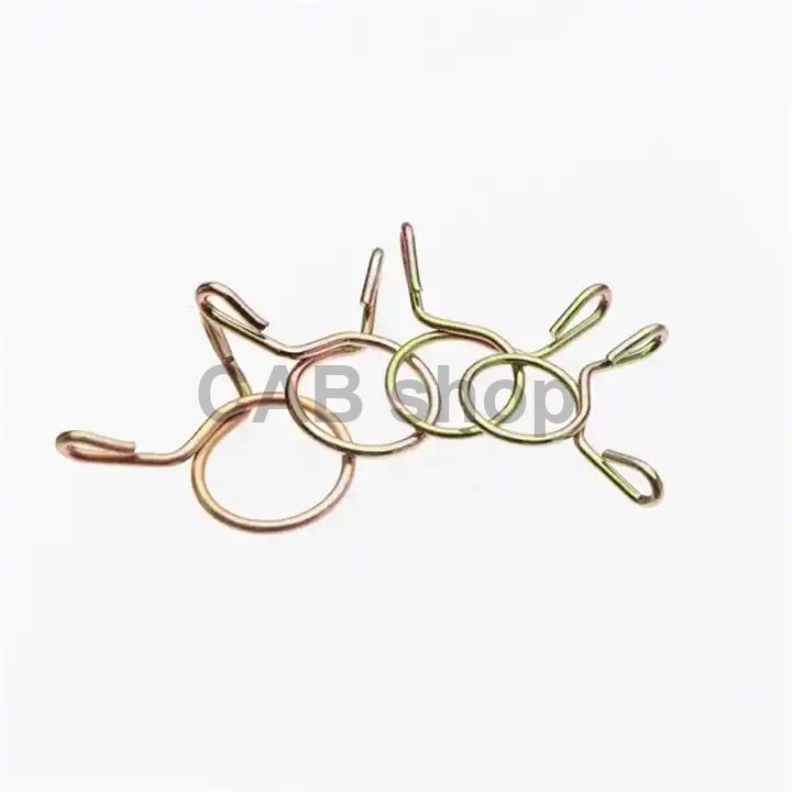 Sada 250ks pružinových hadicových spon