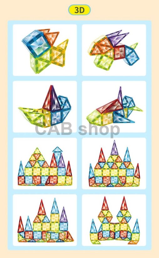 Magnetic Tiles Kaleidoscope 100+99 pcs