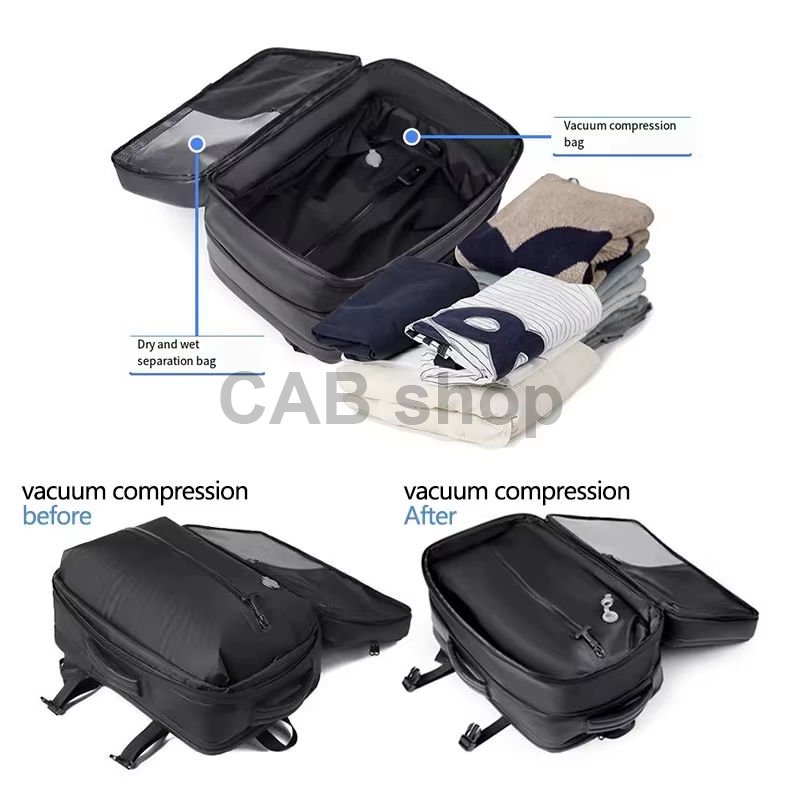 Batoh cestovní vakuový Focus 025 Pink