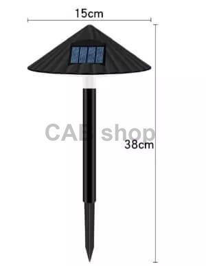Ogrodowa lampa solarna LED Hubka