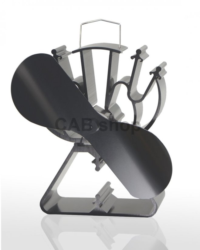 Ventilátor na krbová kamna 2 čepelový - triangl
