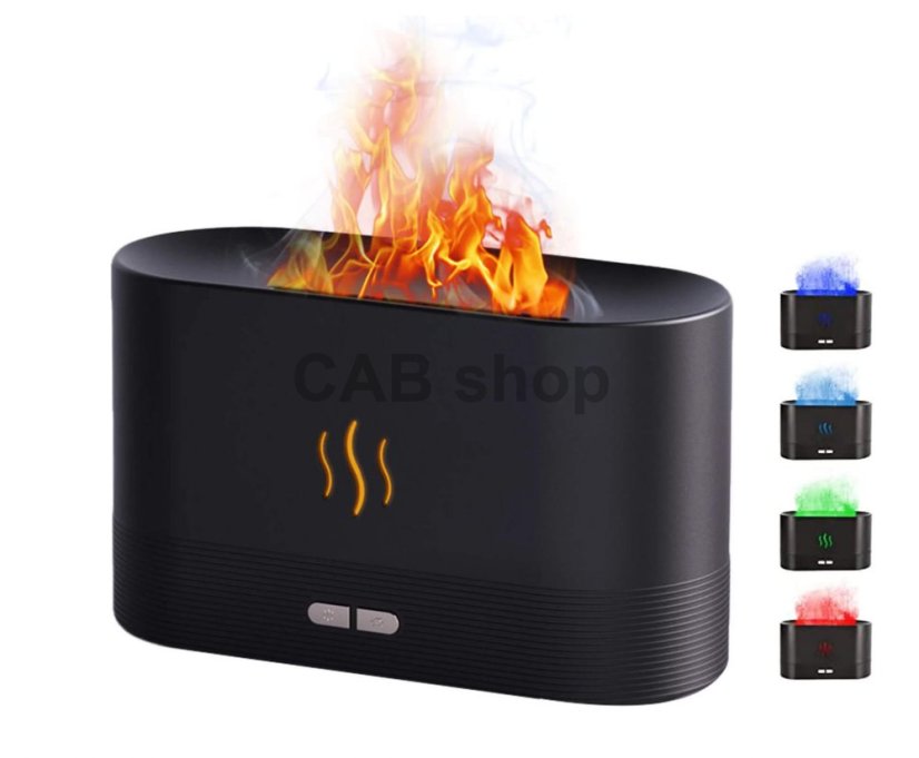 Aroma difuzor Fire 2 RBG črn