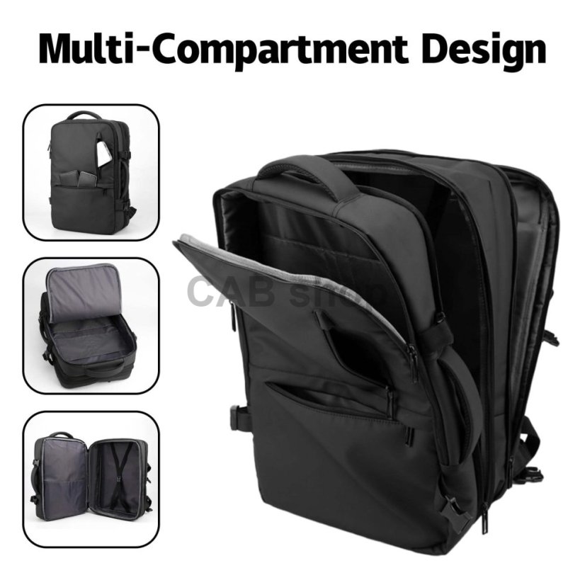 Batoh pocztowy Focus 002 black