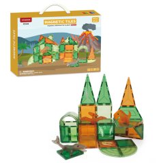 Zestaw magnetyczny Dinosaur sada 42szt. - Magnetic Tiles
