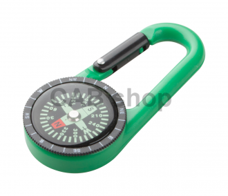 Kisméretű iránytű karabinerrel, AC569 színű