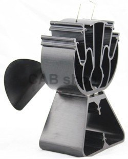 Fireplace stove fan 2 blades - Triangel 622B