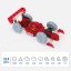 Zestaw modelarski Formuła 314 części