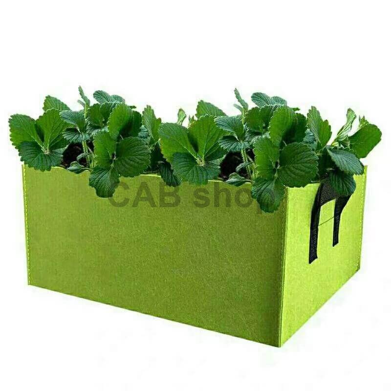 Rourke 30x40x20cm - textil vetőgép zöldségtermesztéshez - zöld