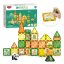 Mágneses építőkészlet Window Art Jungle 47ks - Magnetic Tiles Mágneses építőkészlet Window Art Jungle 47ks - Magnetic Tiles