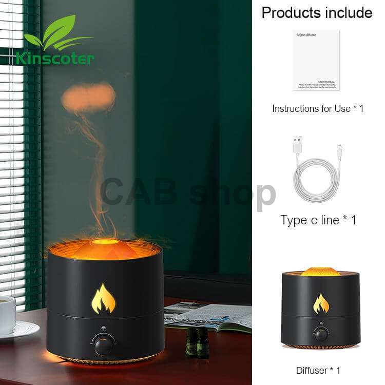 Aroma difuzer Meduza černý