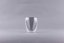 Double-walled thermos cup 350ml - transparent black