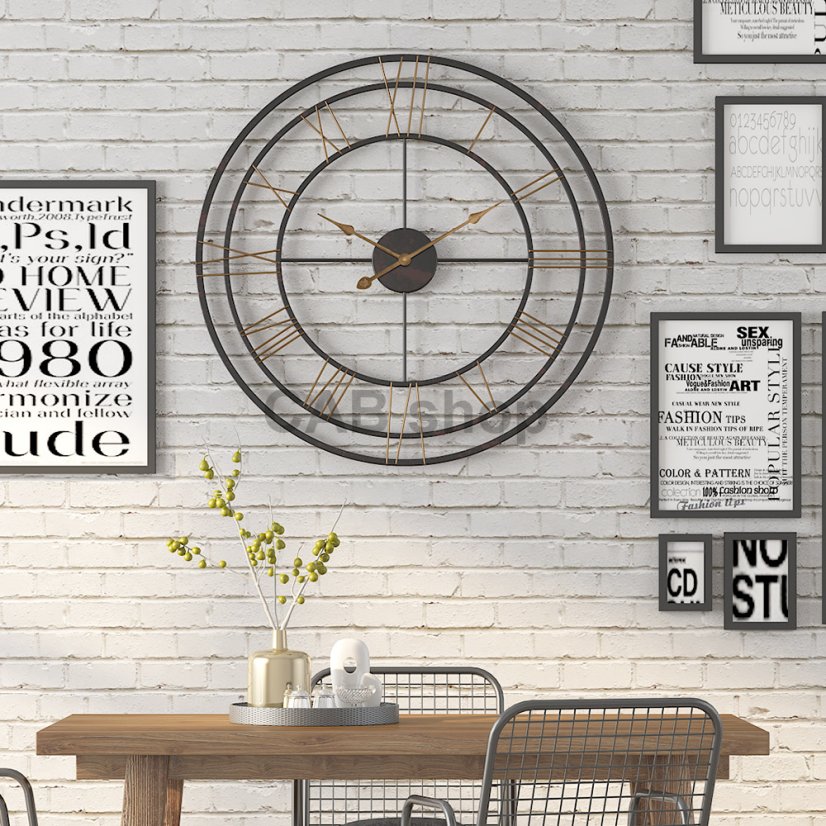 Designer wall clock OLD 60cm