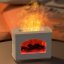 Aroma difuzer Fireplace Flame černý