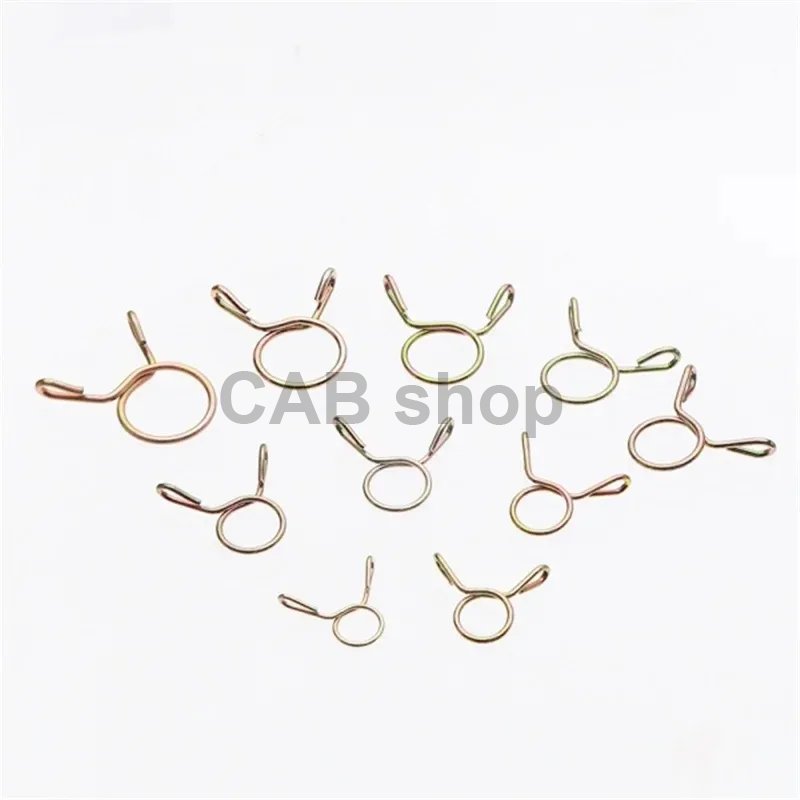 Sada 250ks pružinových hadicových spon